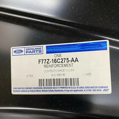 Ford Explorer L.H. 1995-2005 Riel de refuerzo superior Ford #F77Z-16C275-AA Foto 1 de 4