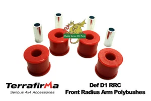 Terrafirma Land Rover Defender D1 RRC Front Radius Arm Polybushes TF1002 - Picture 1 of 2