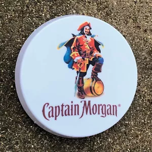 CAPTAIN MORGAN RUM Light up LED bar wall sign logo pub spirits man cave garage - Picture 1 of 24