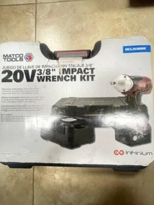 MATCO 3/8 inch IMPACT MCL2038IWK NEW IN BOX FULL SET WITH BATTERY AND CHARGER - Picture 1 of 2