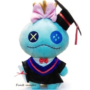 Figura de peluche de 14" Disney Lilo Stitch Scrump grado graduación muñeca de peluche + flash - Imagen 1 de 2