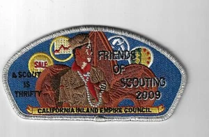 California Inland Empire Council SAP SA-150 A Scout Is Thrifty 2009 SMY Bdr. FOS - Picture 1 of 1