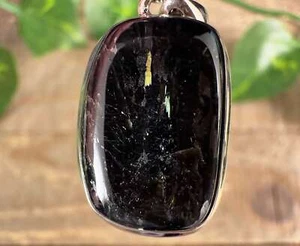 NUUMMITE Crystal Pendant - Sterling Silver, Cabochon - Fine Jewelry Gift, 54482 - Picture 1 of 3