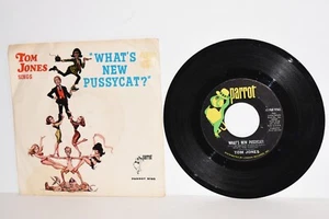 7" 45rpm Single Record - Tom Jones - What's New Pussycat? - Foto 1 di 5