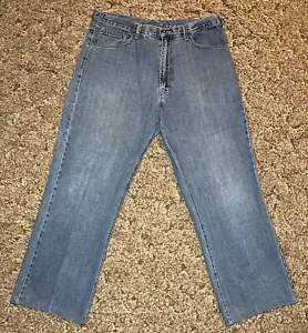 Starbury Jeans Mens 36x32 Blue Loose Fit Straight Wide Baggy Hip Hop Vintage Y2K - Picture 1 of 7