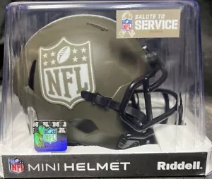 National Football League SALUTE TO SERVICE MINI HELMET NEW IN BOX - Picture 1 of 1
