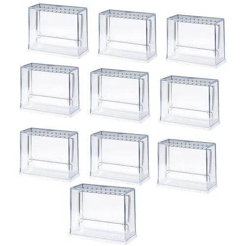 Inomata Chemical (Inomata Kagaku) ​​Capsule toy display case Clear 10 pieces - Image 1 of 1