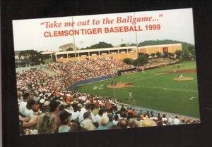 Clemson Tigers--Tiger Field--1999 Baseball Pocket Spielplan--BiLo - Bild 1 von 1