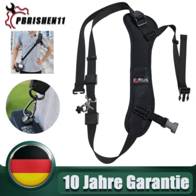 Neu Professioneller Kamera-Schultergurt Tragegurt Für Nikon Canon EOS SLR DSLR - Bild 1 von 4