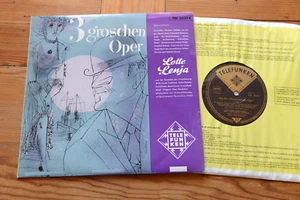 BRECHT WEIL Drei Groschenoper LOTTE LENYA Erstaufführung 1930 10'' Telefunken EP - Picture 1 of 4