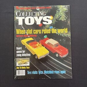 Vintage Collecting Toys Magazine 1993 December Marx Slot Cars Dinky Matchbox