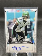 2023 Leaf Draft Ahmad Sauce Gardner Autograph #BA-SG1 New York Jets