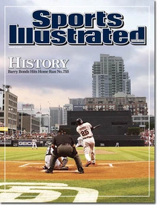 13 de agosto de 2007 Barry Bonds History HR # 755 DEPORTES ILUSTRADOS SIN ETIQUETA - Imagen 1 de 1