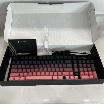 Nacodex AJazz AK980 Gradient Pink Gaming Mechanical Keyboard NEW - Image 1 of 4