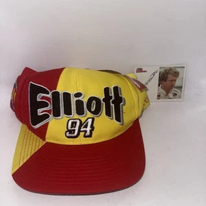 Cappello snapback vintage 1995 Bill Elliott #94 McDonald's Racing Team NASCAR - Foto 1 di 8