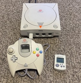 Custom Dreamcast Region Free Bundle - Controller / VMU / Reset Fuse / New Clock