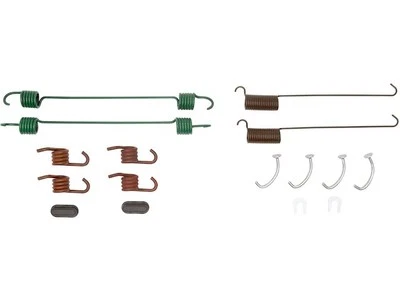 Kit de herrajes de freno de tambor para Ford F350 1987-1997 fricción dinámica trasera 81575QCNF Foto 1 de 2