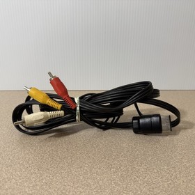 Genuine Official OEM Sega Dreamcast Composite AV Cable - Tested & Works