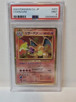 PSA 9 Mint 2023 Pokemon Japanese CLL Tradin Card Game Classic 003 Charizard - Image 1 of 2