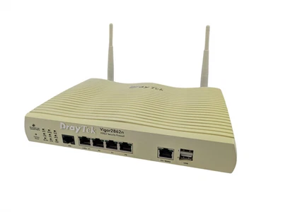 DrayTek Vigor 2862n VDSL/VDSL2+ Wireless Firewall Router w/ PSU - Discoloured - Image 1 of 4