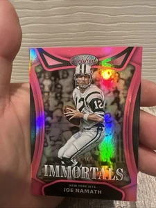 2025 Panini Certified Pink Foil Immortals /199 Joe Namath New York Jets  - Bild 1 von 4
