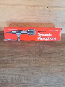 Vintage Realistic Highball-7 Dynamic Microphone Used in Box. - Picture 1 of 7