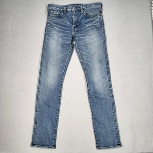 Levi's 511 Jeans Men's 34x34 Blue Cotton Denim Slim Fit  Made in Japan - Picture 1 of 17