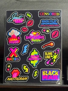 Lisa Frank inspirierte Aufkleber X bewertet Spencer’s GELD SENDEN!! - Bild 1 von 2