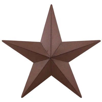 Estrella de granero de metal de regalos CIT - Estrella colgante galvanizada de 18" - Decoración de pared de granja... Foto 1 de 4