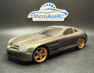 Used Mini-z MR03 ASF Many Upgrades Mercedes SLR McLaren body - Image 1 of 4