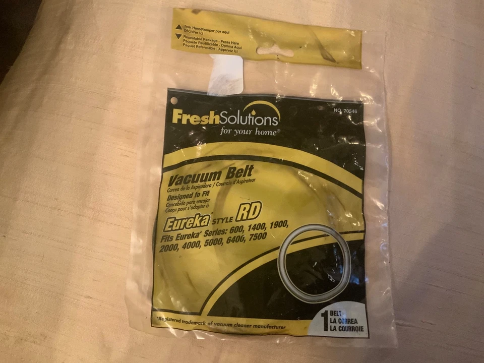 Fresh Solutions Eureka 70546 RD Aspiradora Vertical Correa de Repuesto Nueva Foto 1 de 1