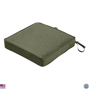 Classic Accessories Montlake 17"x17"x3" wasserabweisendes Outdoor-Kissen, grün - Bild 1 von 6