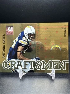 2011 Donruss Elite Craftsmen Gold #3 Antonio Gates /999 - Picture 1 of 2