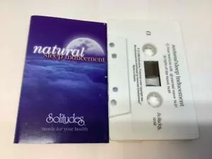 NATURAL SLEEP INDUCEMENT Cassette Tape SOLITUDES MUSIC FOR YOUR HEALTH 12152 - Picture 1 of 5