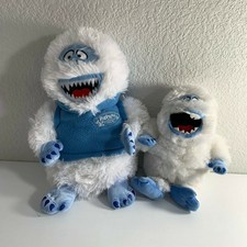 Dan Dee  Bumble Plush Abominable Snowman Lot of 2 Rudolph Red Nosed Reindeer