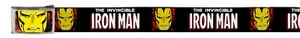 Hebilla de cinturón web para hombre mujer niños cómics de Marvel Iron Man WIM001 - Imagen 1 de 1