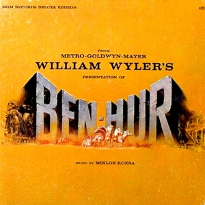 BEN HUR DELUXE EDITION(WITH BOOK) [MIKLOS ROSA] PREMIUM QUALITY USED LP (NM/VG+) - Picture 1 of 2