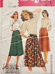 UNCUT*Vintage 1970s Sewing Pattern**Set of Ladies Skirts**Size 14-16**STYLE 2542 - Picture 1 of 1
