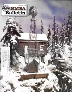 NMRA Bulletin Feb. 1986 Circus Trains N Scale Fire Diorama Bulkhead Flatcar - Picture 1 of 10