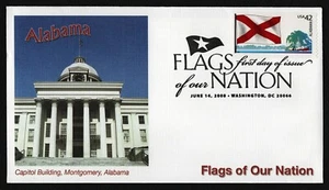 #4274 42c Alabama Flag, Fleetwood FDC **ANY 5=FREE SHIPPING** - Picture 1 of 1