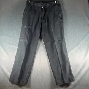 Dockers D3 Mens Cargo Jeans Size 36 X 30 Black Cotton Classic Fit Straight Leg - Picture 1 of 12