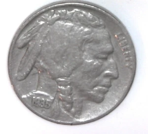1935 S Buffalo Nickel  ERROR RPM-008 - Picture 1 of 3