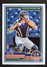 2023 Stars & Stripes Base #82 Kyle Teel - USA Baseball Collegiate National Team