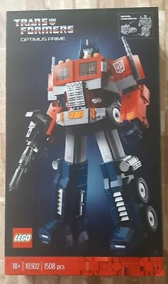 LEGO Optimus Prime Transformers 10302 - SET - Sigillato Nuovo di zecca  - Immagine 1 di 4