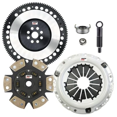 CLUTCHMAX STAGE 3 CLUTCH KIT+CHROMOLY FLYWHEEL FOR ACURA HONDA B16 B18 B20 HYDRO - Image 1 of 4