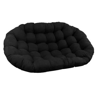 Double Papasan Cushion Quilt Soft Rocking Chair Cushion Pad Replacement 66.9x47" - Image 1 of 4