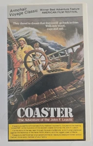 Coaster The Adventure of The John F. Leavitt Armchair Voyage Classic VHS Tape - Picture 1 of 5