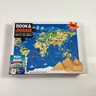 Book And Jigsaw Puzzle Map of The World 150 Pieces New Hinkler
