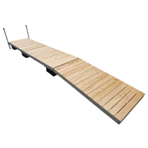 Patriot Docks floating Boat Lake dock with Cedar Decking ,24, 32 or 40 ft - Picture 1 of 3