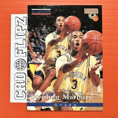 Score Board Rookies #83 1996 Stephon Marbury radiocontrol Foto 1 de 2